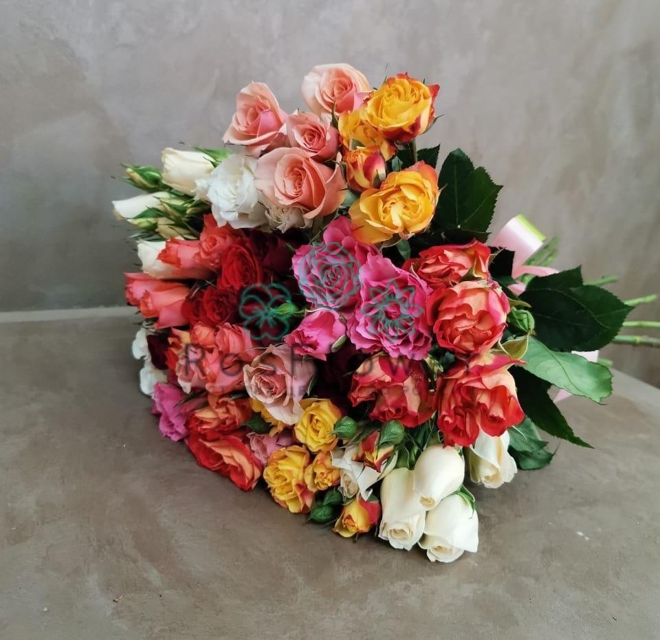 Букет цветов из: Розы в Новотитаровской