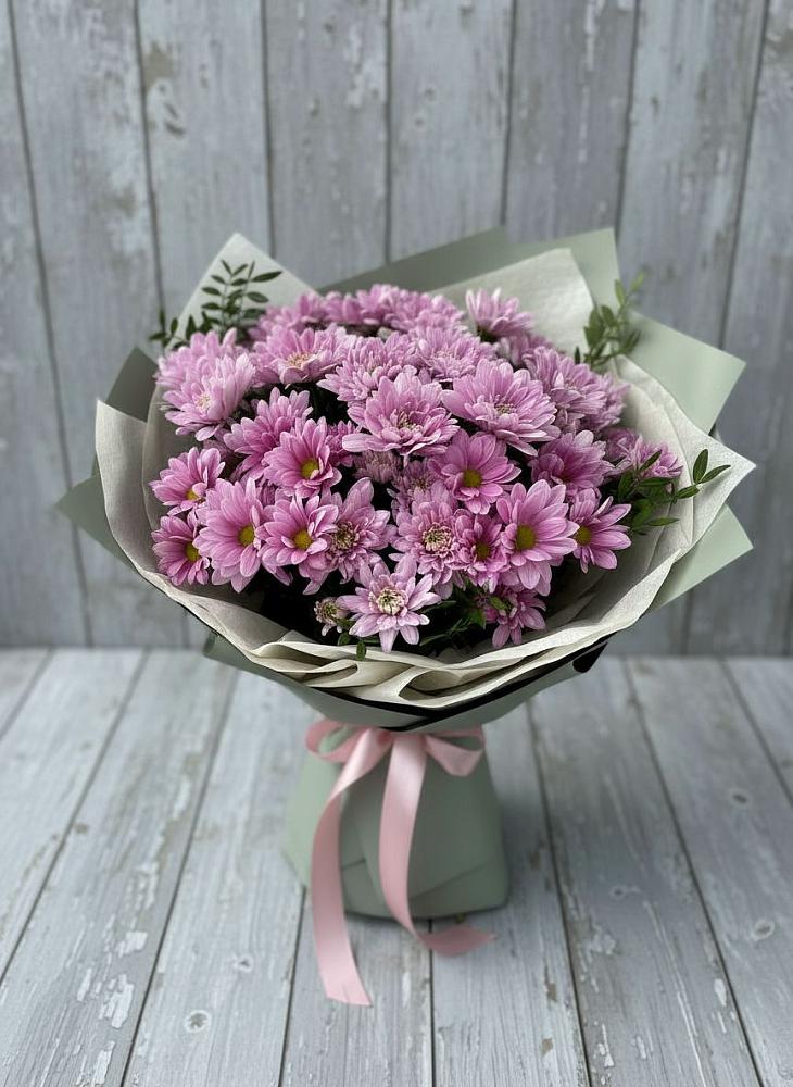 Букет цветов из: Хризантемы в Новотитаровской