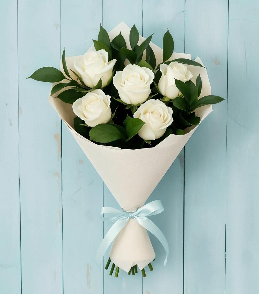 Букет цветов из: Розы в Новотитаровской