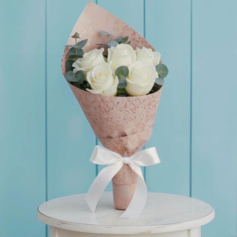 Букет цветов из: Розы в Новотитаровской