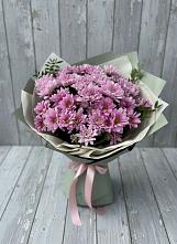 Букет цветов из:  Хризантемы в Новотитаровской