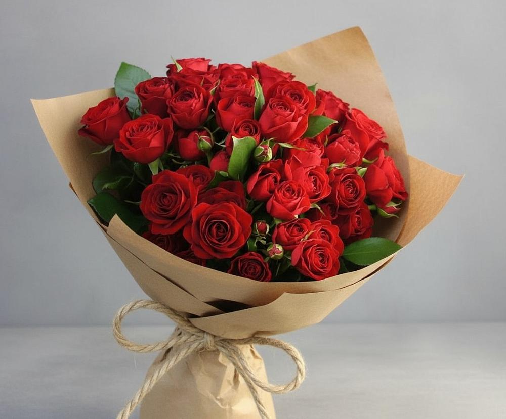 Букет Любовный роман в Новотитаровской