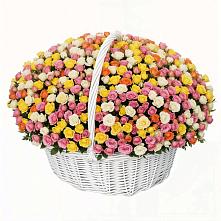 Премиум букет из: Розы в Новотитаровской