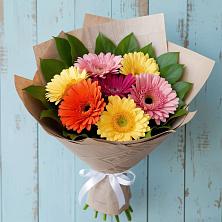Букет цветов из:  Герберы в Новотитаровской