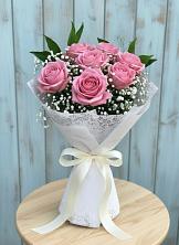 Букет цветов из:  Розы в Новотитаровской