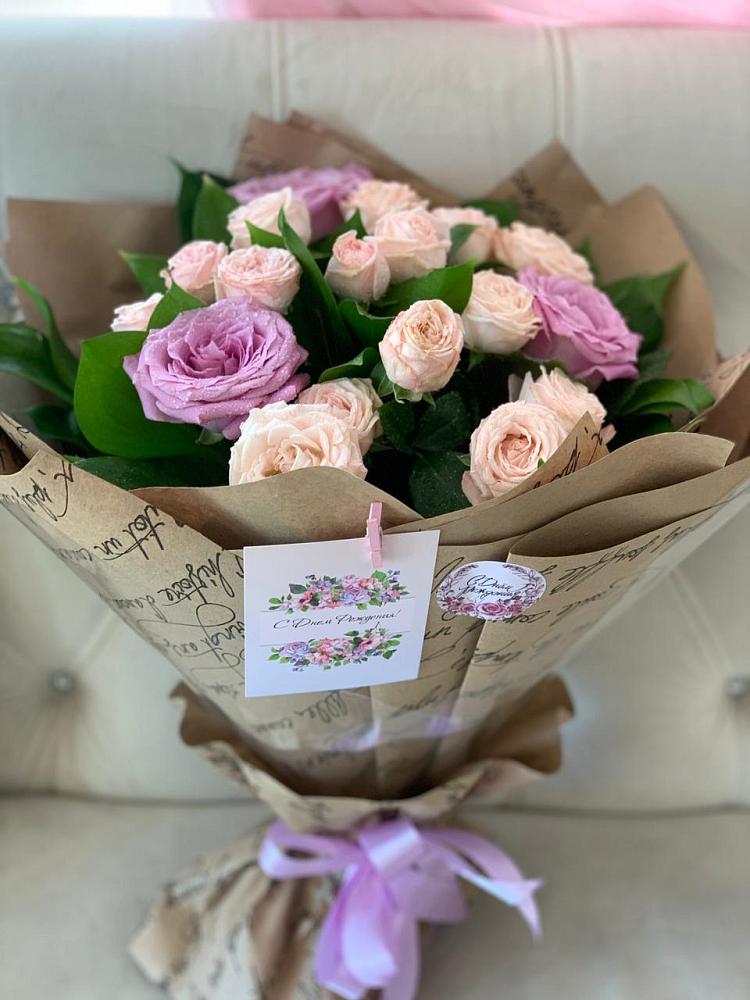 Букет цветов из: Розы в Новотитаровской