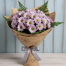 Букет цветов из:  Хризантемы в Новотитаровской