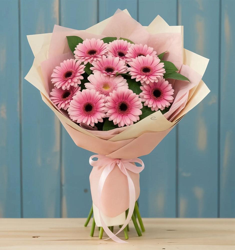 Букет цветов из: Герберы в Новотитаровской