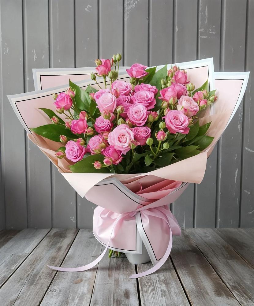 Букет Розовый кустик в Новотитаровской