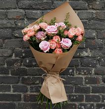 Букет цветов из:  Розы в Новотитаровской