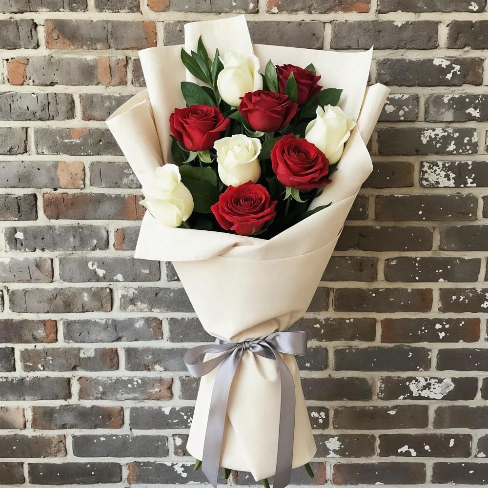 Букет цветов из: Розы в Новотитаровской