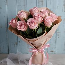 Букет цветов из:  Розы в Новотитаровской