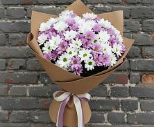 Букет цветов из:  Хризантемы в Новотитаровской