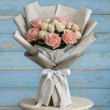 Букет цветов из:  Розы в Новотитаровской