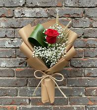Букет цветов из:  Розы в Новотитаровской