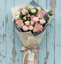 Букет цветов из:  Розы в Новотитаровской