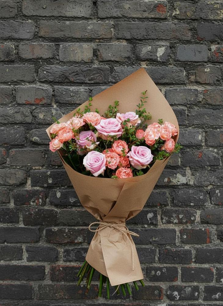 Букет цветов из: Розы в Новотитаровской