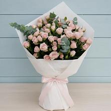 Букет цветов из:  Розы в Новотитаровской