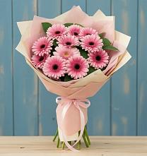 Букет цветов из:  Герберы в Новотитаровской