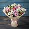 Букет цветов из: Хризантемы, Альстромерии и Розы в Новотитаровской